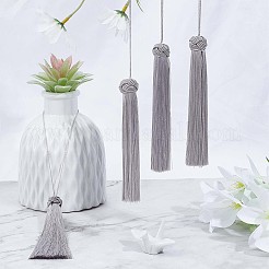 Polyester Tassel Pendant Decorations&nbsp;AJEW-WH0312-94