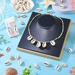 50Pcs Natural Cowrie Shell Pendants&nbsp;BSHE-CW0001-02