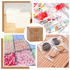 Square Kraft Paper Folding Boxes&nbsp;CON-WH0094-09