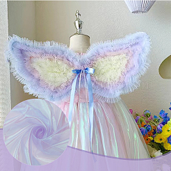 Laser Polyester Mesh Fabric for DIY Crafts&nbsp;DIY-WH0888-06B