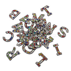 Cloth Iron On Alphabet Patches&nbsp;X-FIND-TAC0002-03