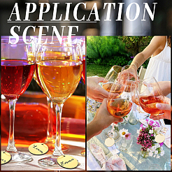 DIY Wine Glass Charm Making Kits&nbsp;DIY-SC0033-35
