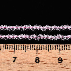 Transparent Glass Beads Strands&nbsp;GLAA-H021-03-22