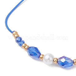Glass & Seed Beads Braided Bead Bracelets&nbsp;BJEW-MZ00283-01