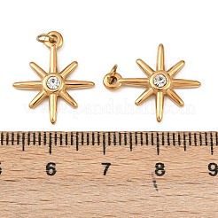 304 Stainless Steel Pendants&nbsp;STAS-H244-10G