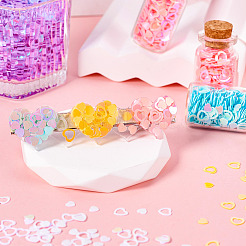 125G 5 Colors Plastic Sequins Beads&nbsp;PVC-TA0001-05B
