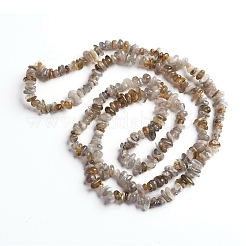 Natural Labradorite Chips Beads Strands&nbsp;G-D0002-A06