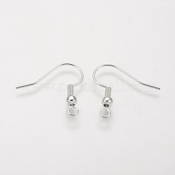 Brass Earring Hooks&nbsp;KK-Q362-P-NF