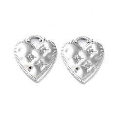Non-Tarnish 304 Stainless Steel Pendant Rhinestone Settings&nbsp;STAS-P324-38P