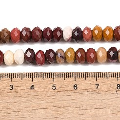 Natural Mookaite Beads Strands&nbsp;G-C259-A24-5x8mm