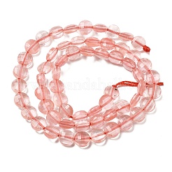 Cherry Quartz Glass Beads Strands&nbsp;G-C179-A6mm-16