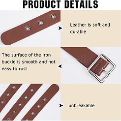 Imitation Leather Shirt Sleeve Holders&nbsp;BJEW-WH0020-68E