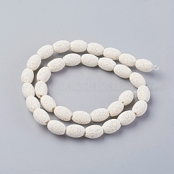 Natural Lava Rock Beads Strands&nbsp;G-F671-03A-01