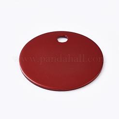 Aluminum Pendants&nbsp;ALUM-WH0009-01G