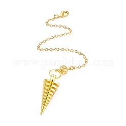 Brass Coil Dowsing Pendulums&nbsp;KK-K239-01