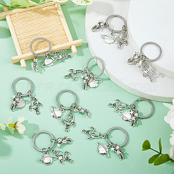 16Pcs Alloy Keychain&nbsp;KEYC-FH00064