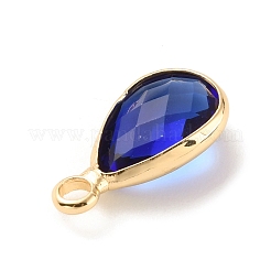 Faceted Glass Pendants&nbsp;KK-WH0054-15I-G