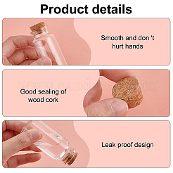 30Pcs Glass Bottle&nbsp;CON-WH0086-078