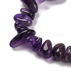 Natural Amethyst Chip Beads Strands&nbsp;G-L607-A01-01