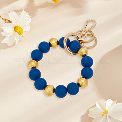 1Pc Zinc Alloy & Silicone Mobile Phone Straps&nbsp;HJEW-PA0001-01B