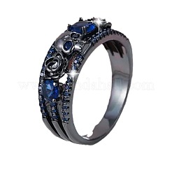 Alloy & Rhinestone Finger Rings&nbsp;FS-WG4F886-05