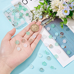 100Pcs 4 Colors Transparent Glass Beads&nbsp;GLAA-OC0001-35