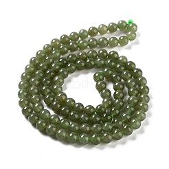 Natural Nephrite Jade/Hetian Jade Beads Strands&nbsp;G-NH0005-030C