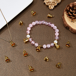 Alloy Bell Charms&nbsp;FIND-WH0173-417AG