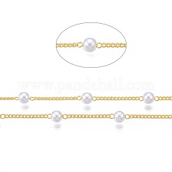 Handmade Brass Chains&nbsp;CHC-WH0006-02G