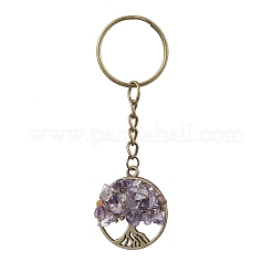 Natural Mixed Gemstone Keychains&nbsp;KEYC-JKC00694