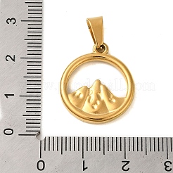 Ion Plating(IP) 304 Stainless Steel Pendants&nbsp;STAS-C103-19B-G