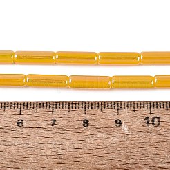 Electroplate Imitation Jade Glass Beads Strands&nbsp;EGLA-Q132-02A-A05