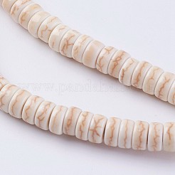 Synthetic Turquoise Beads Strands&nbsp;G-E456-05B-6mm