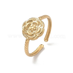 304 Stainless Steel Cuff Open Rings&nbsp;RJEW-D343-02G