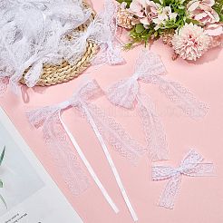 30Pcs 3 Styles Bowknot Polyester Ornament Accessories&nbsp;DIY-SP0004-78