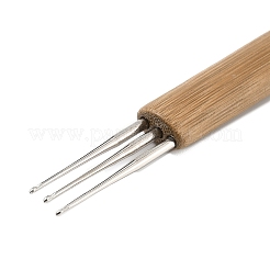 3Pcs 3 Styles Iron Crochet Hooks&nbsp;AJEW-C041-01