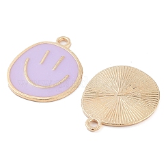 Alloy Enamel Pendants&nbsp;PALLOY-S192-03G-03