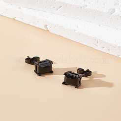 2Pcs Stainless Steel Stud Earrings&nbsp;EJEW-LP0001-42B