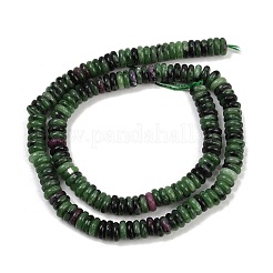 Natural Ruby in Zoisite Beads Strands&nbsp;G-Q159-B25-01