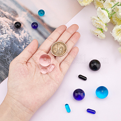 4 Sets 4 Colors Glass Beads&nbsp;GLAA-GF0001-13