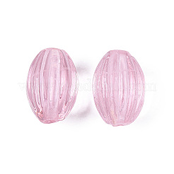 Handmade Ribbed Lampwork Beads&nbsp;LAMP-N042-01