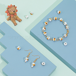 200Pcs Handmade Porcelain Beads&nbsp;PORC-AR0001-01