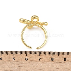 Brass Adjustable Cuff Rings&nbsp;RJEW-C139-01G