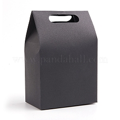 Rectangle Paper Bags with Handle and Clear Heart Shape Display Window&nbsp;CON-D006-01A-02