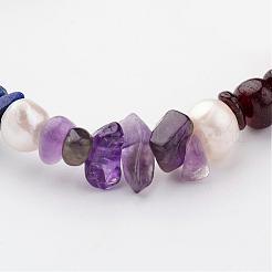 Natural Gemstone Stretch Bracelets&nbsp;BJEW-JB02434