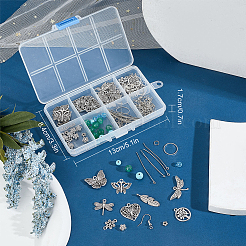 DIY Butterfly Dragonfly Earring Making Kits&nbsp;DIY-SC0020-38
