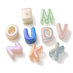 Opaque Rainbow Iridescent Acrylic Beads&nbsp;OACR-P010-23