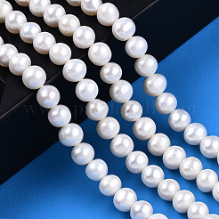 Natural Cultured Freshwater Pearl Beads Strands&nbsp;PEAR-N016-06A
