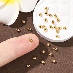 SHEGRACE Brass Crimp Beads&nbsp;XGRPCH231-188G