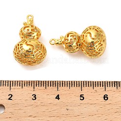 Hollow Brass Pendants&nbsp;KK-L229-004G